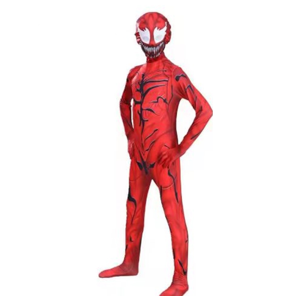 Bộ Áo Liền Quần Hóa Trang Venom 2 Carnage Dành Cho Bé Trai