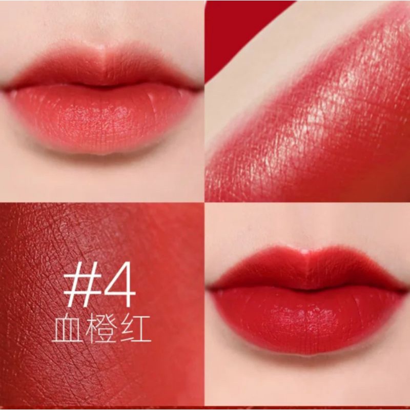 Bộ son môi nhung đỏ - bộ son môi 5 cây không thấm nước và chống dính cực tốt | BigBuy360 - bigbuy360.vn