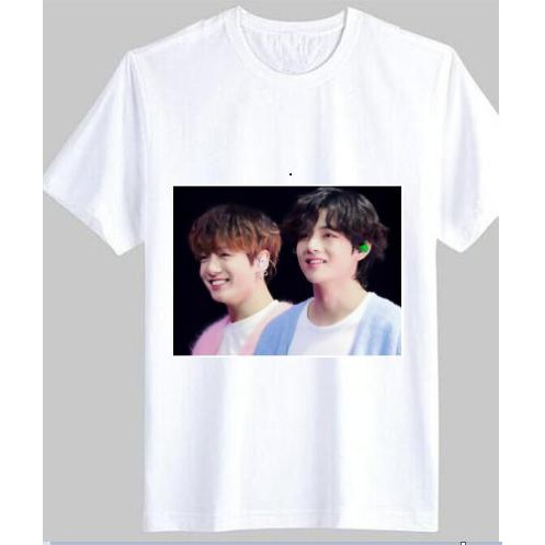 Áo In Hình Jungkook Taehyung BTS