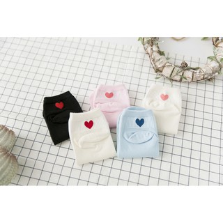 Vớ cổ cao in hình TIM GÓT CHÂN - V50 -  Obi store