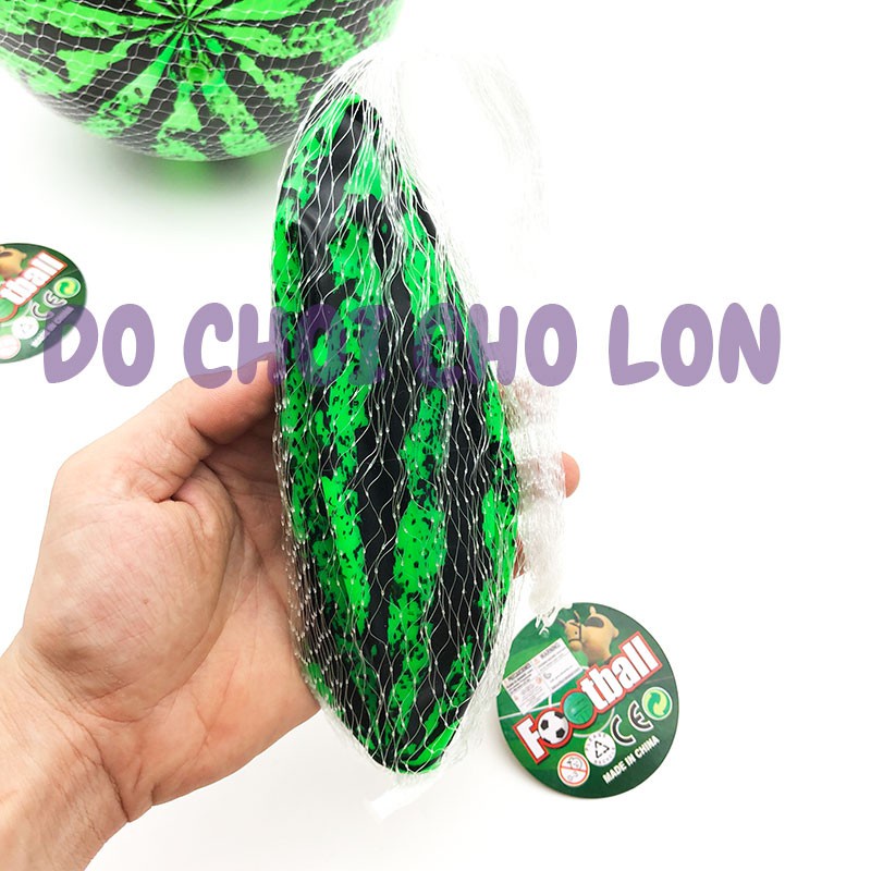 Đồ chơi banh tưng mềm hình quả dưa hấu size 21 cm (chưa hơm hơi)
