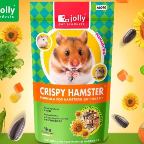Thức ăn hamster gấu Crispy 500gr