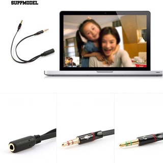 Dây cáp chia cổng âm thanh 3.5mm 1/8 sang 2 cổng