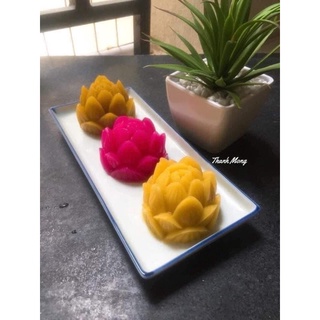 Khuôn silicon 3D bông sen .M10