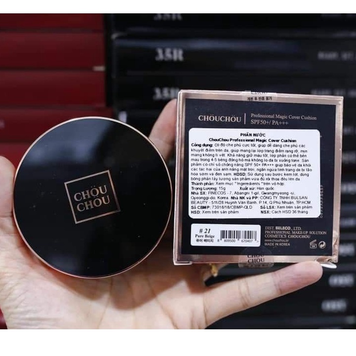 Phấn Nước ChouChou Professional Magic Cover Cushion