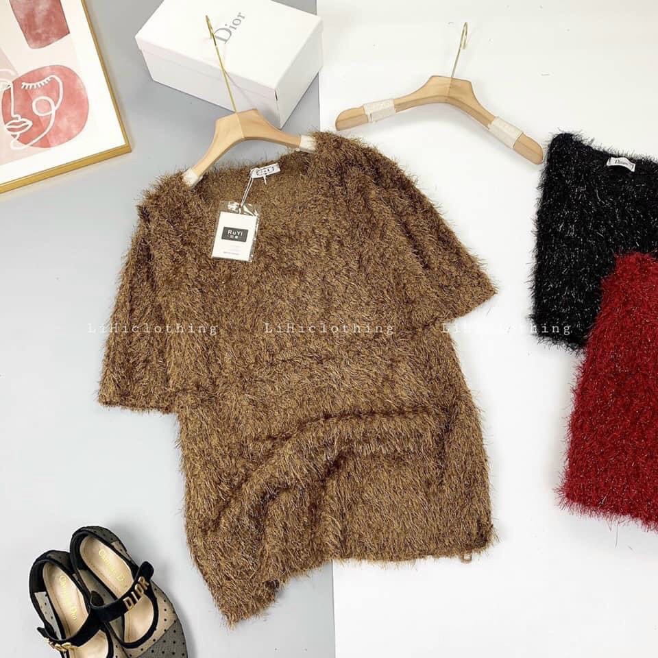 Váy Suông Nữ, Đầm Suông Form Rộng Chất Len Lông Thời Trang Gợi Cảm Quý Phái Lựa Chọn Hoàn Hảo Cho Bạn Nữ. | BigBuy360 - bigbuy360.vn