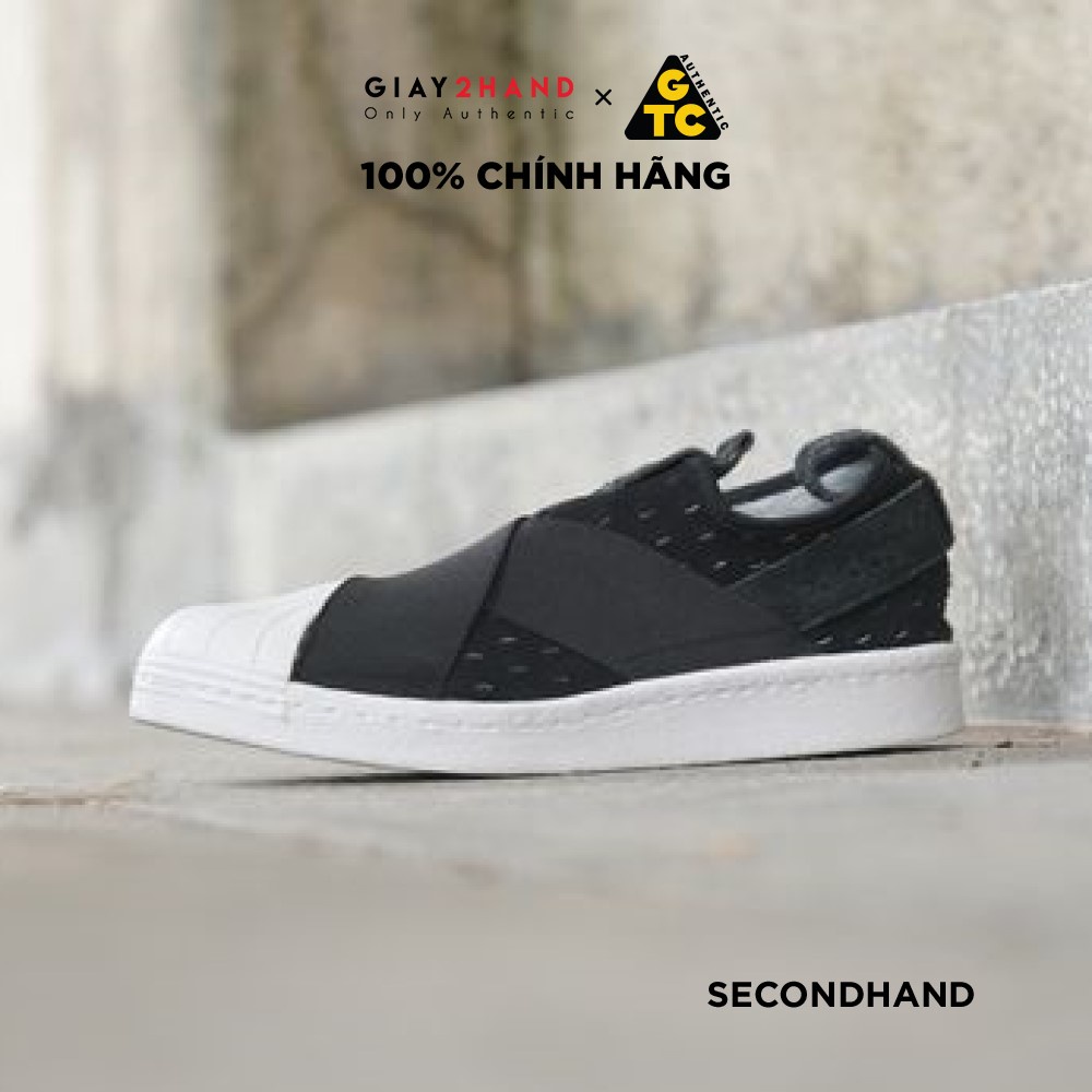 [2hand] ADIDAS SUPERSTAR SLIP ON S74986 GIÀY CŨ CHÍNH HÃNG