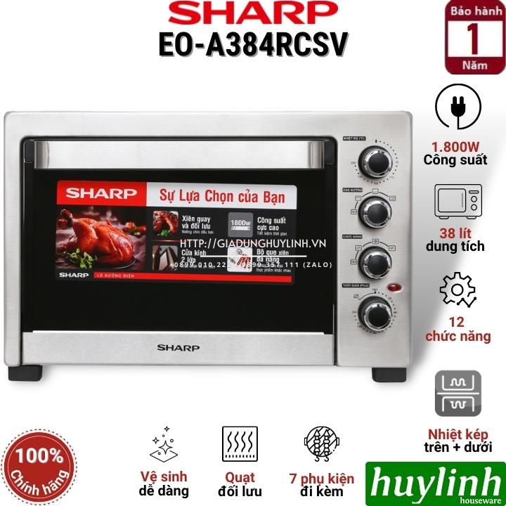 Lò nướng đối lưu Sharp EO-A384RCSV-ST - 38 lít