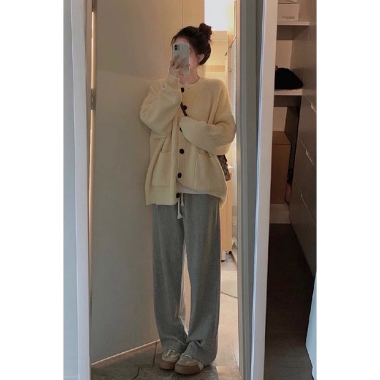 Áo Khoác Cardigan có ảnh thật khách