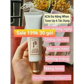 30 Gói Chống Nắng Whoo Trắng