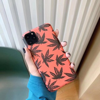 Ốp lưng iphone 11 11 pro max Xr Xs max Maple Leaf Soft TPU