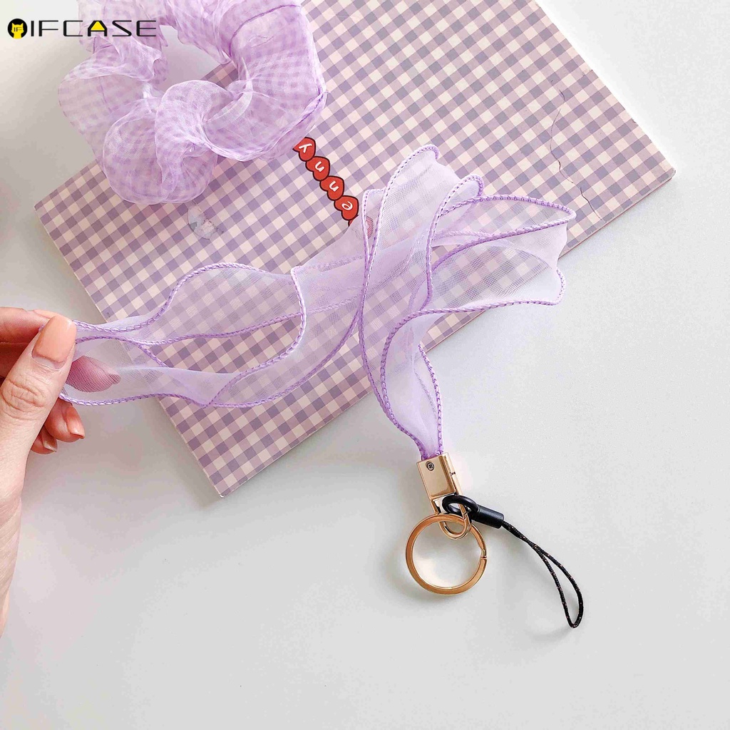 Dây buộc điện thoại thiết kế đáng yêu tiện dụng cho nữ