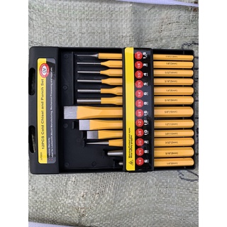 Bộ đột sắt, đục sắt 12 mũi