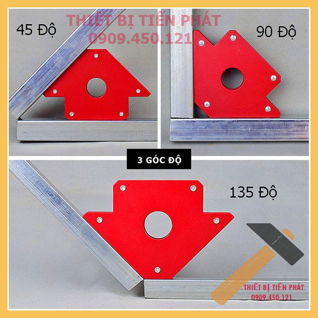 Ke Góc Nam Châm, Nam Châm Ke Góc Vuông, Ke Nam Châm Vuông Góc Hàn Đủ Size 12kg, 22kg, 33kg