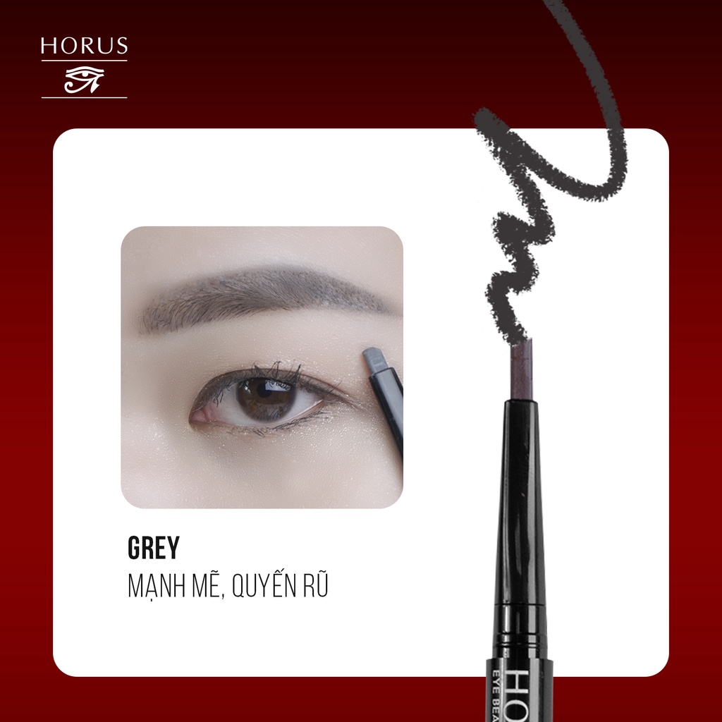 Chì Kẻ Mày 2 Đầu Tiện Lợi Horus Eye Beauty Expert Easy Blend Auto Eyebrown 0.2g | BigBuy360 - bigbuy360.vn