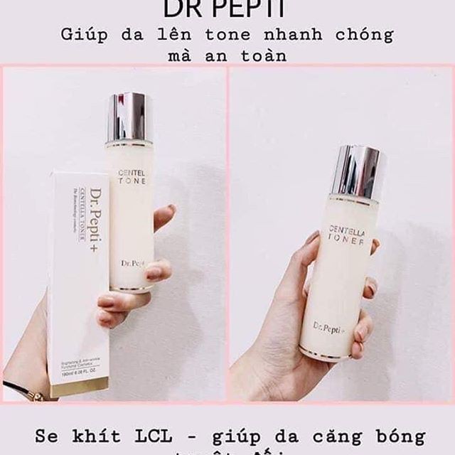 [Hàng Công Ty] Toner Căng Bóng DR.PEPTI Hàn Quốc 180ml