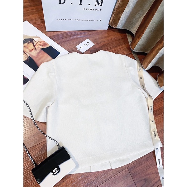 Karine Top - Áo tay bồng thiết kế cao cấp DTM