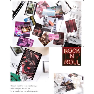 Túi 45 miếng sticker màu sắc rực rỡ