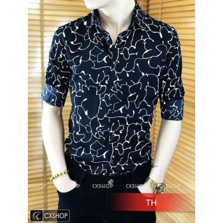 Áo sơ mi nam cổ bẻ viền siêu hót 726_th