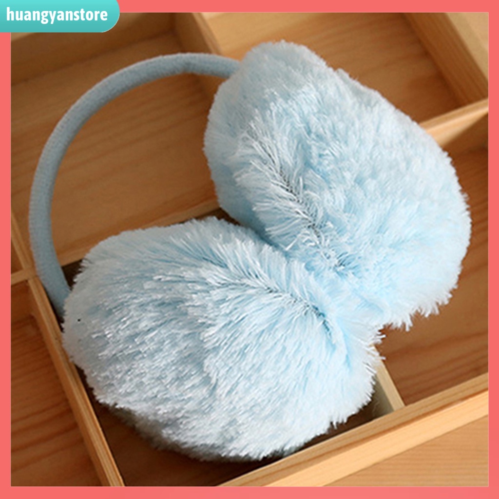 HY| Bông chụp tai giữ ấm mùa đông màu trơn