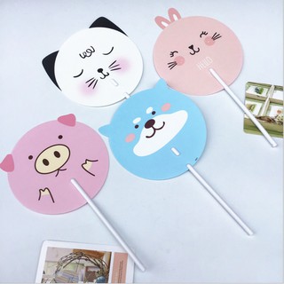Mintshop0606 - Quạt tròn hình thú xinh xắn
