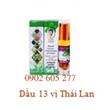 Bộ 9  loại dầu gió Thái Lan chính hãng
