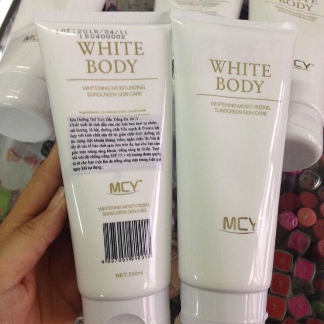 ❤ Kem dưỡng trắng White body MCY