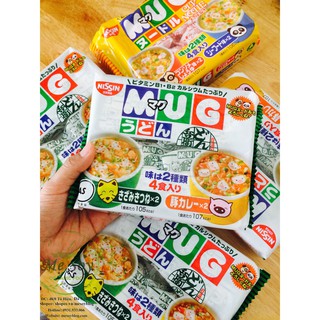 dinh dưỡng cho bé ""Mì Mug Nhật Bản Nissin cho bé"" dinh dưỡng cho bé