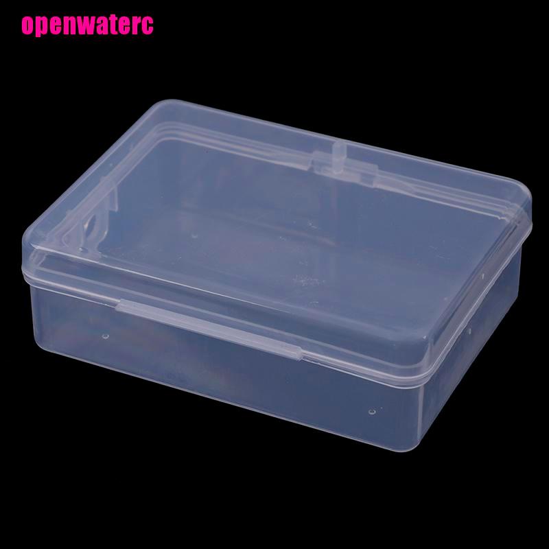 Hộp Nhựa Trong Suốt Hình Vuông Kích Thước 9cm * 6.5cm * 3cm