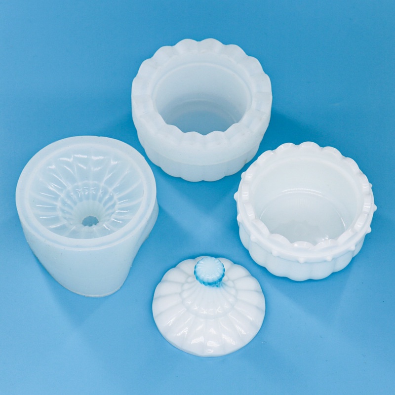 Khuôn Silicone Làm Hộp Đựng Trang Sức Có Gương Soi Tiện Lợi  Tự làm khuôn keo Gương hộp lưu trữ tinh thể Khuôn silicone Hộp đựng đồ trang sức Khuôn để bàn Khuôn silicone cho nhựa