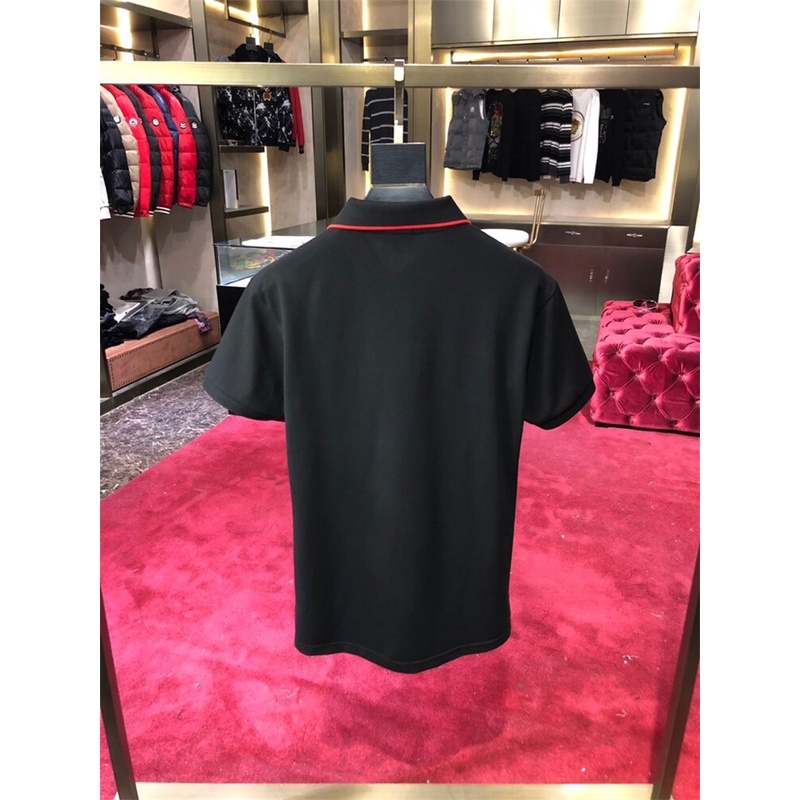 Áo Thun Polo Burberry Chất Liệu Cotton Thời Trang Xuân Hè Cho Nam