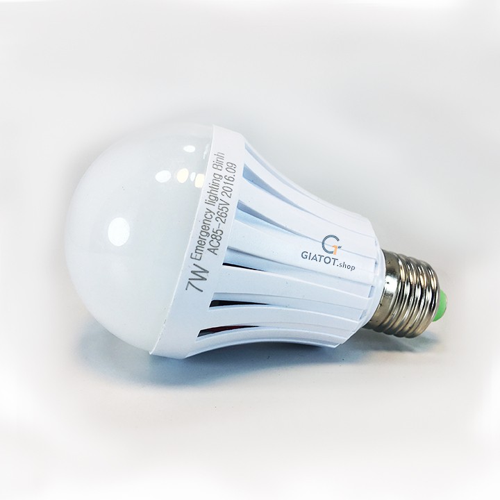 Đèn LED tích điện 7W,tích điện 5-8h,Bóng Tích Điện, Bóng Đèn Led Sạc Tích Điện Đa Năng.