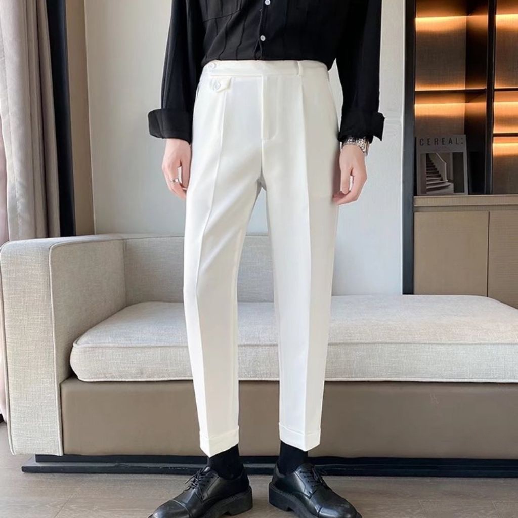 Quần Âu nam MANTO quần tây nam dáng baggy phong cách thời trang lịch lãm, sang trọng QD304