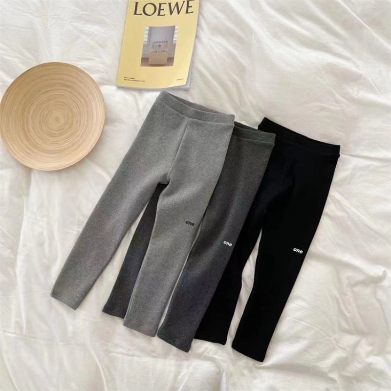 Quần Legging Dáng Bút Chì Co Giãn Thời Trang Mùa Thu 2022 Mới Cho Bé Gái