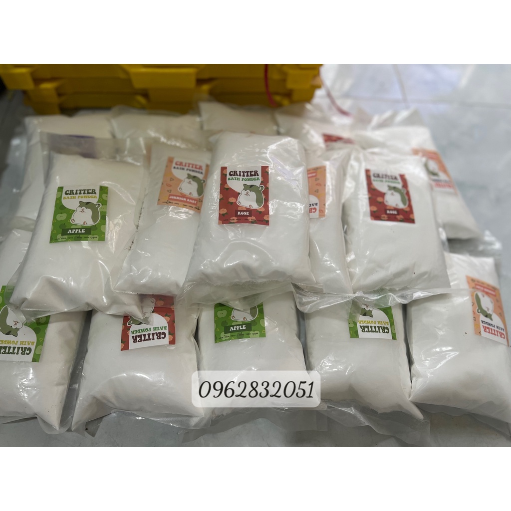 Cát tắm hamster siêu thơm mix mùi ngẫu nhiên 1kg - PET&amp;JOI