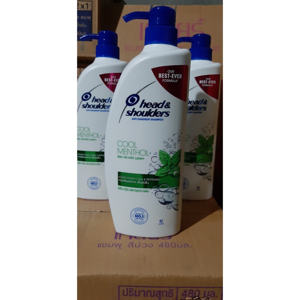 Dầu gội head &amp; shoulder bạc hà 850ml