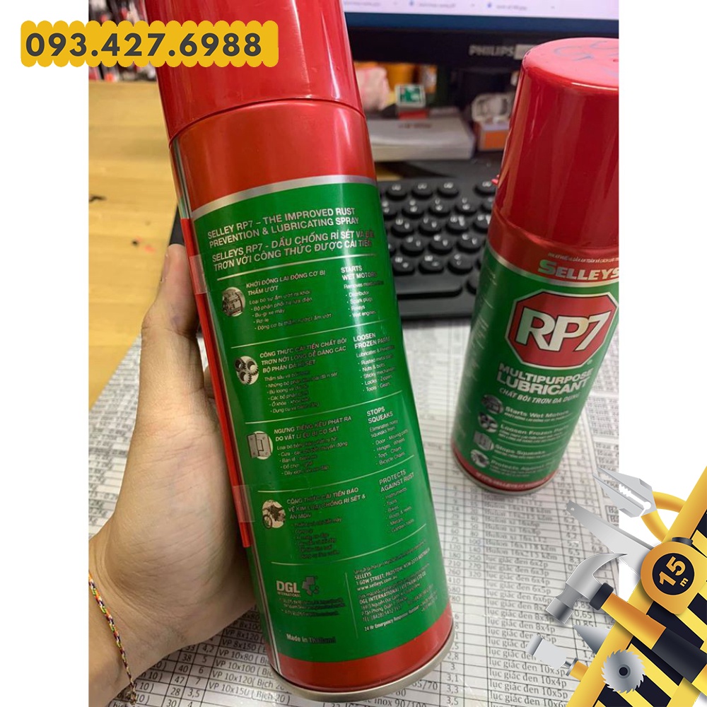 Bình Xịt Chống Rỉ Sét RP7 ⚜️ Rp7 selleys Chính Hãng