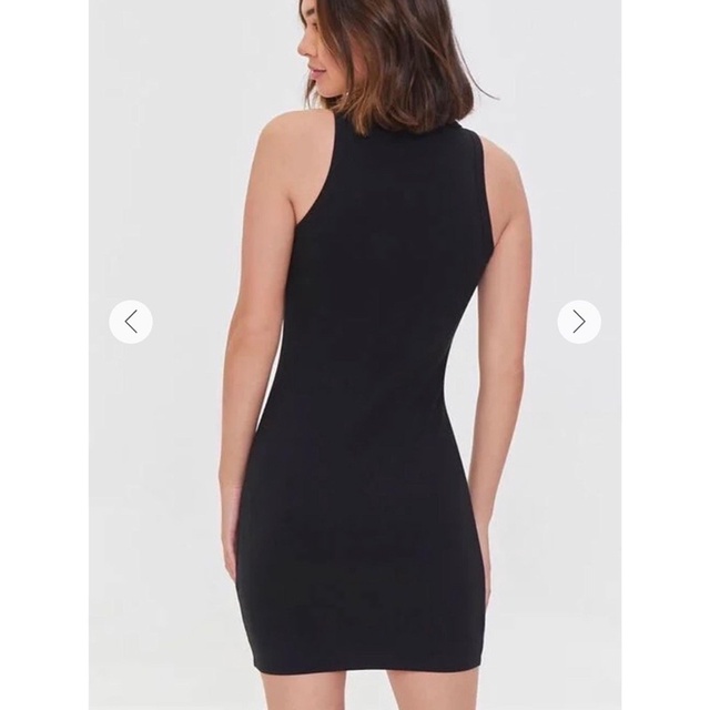 Đầm body gân sát nách F21 xuất xịn