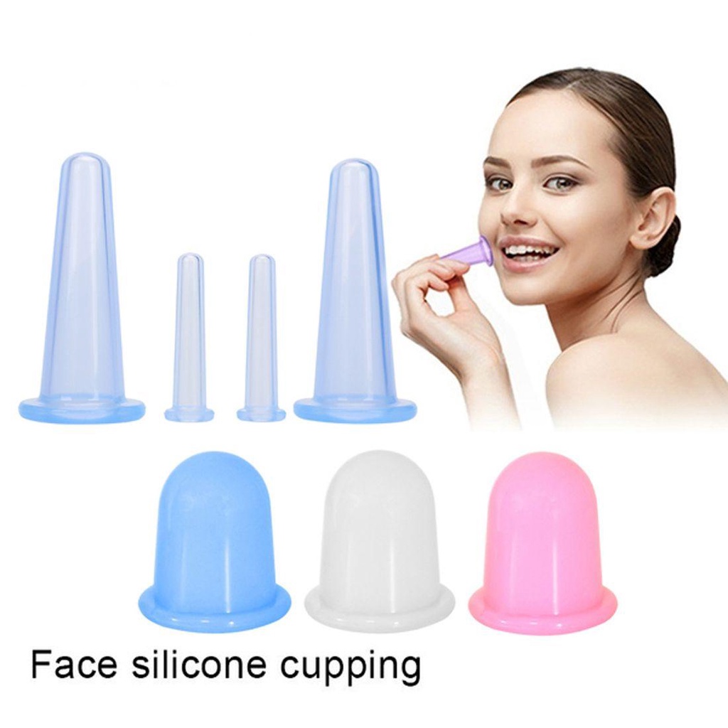 USNOW Cốc Giác Hơi Mát Xa Cơ Thể Bằng Silicone Bền Bỉ