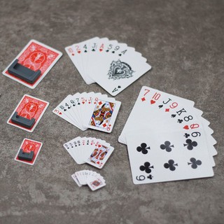 Bộ bài ảo thuật to hóa nhỏ