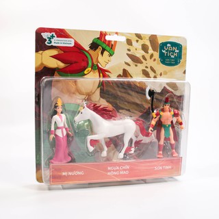 Chính hãng - Sơn Tinh & Mỵ Nương - Mô hình & Tiểu cảnh