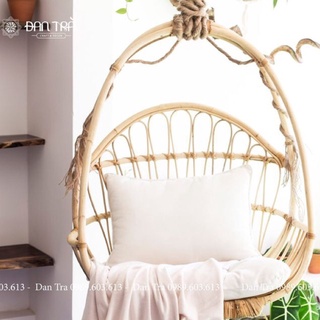 Xích đu mây trứng bohimian, xích đu mây thư giãn, ghế treo mây giá rẻ, ghế mây tre đan trà, nội thất mây tre đan