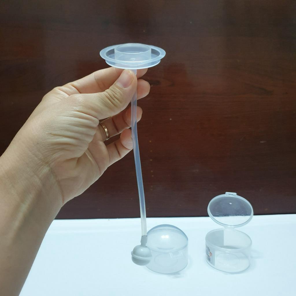 Ống hút thẳng cho bình sữa cổ rộng Moyuum, Grosmimi, Pigeon cho bé từ 6 tháng