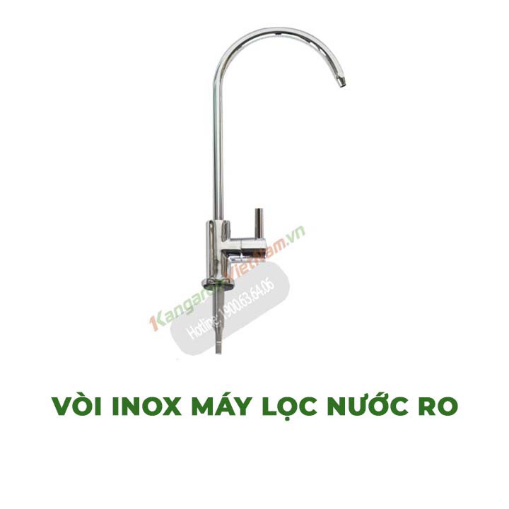 Vòi máy lọc nước Kangaroo - Chính hãng - Vòi inox dùng cho các dòng máy lọc nước thông thường 1 vòi
