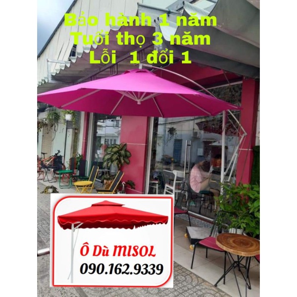 DÙ LỆCH TÂM TRÒN 3 MÉT SIÊU ĐẸP SIÊU BỀN