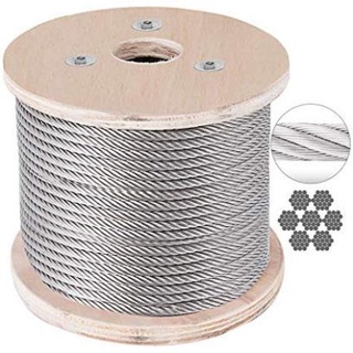 Cáp inox 304 (1,5 ly, 2 ly, 3 ly, 4 ly) cáp thép giá sỉ