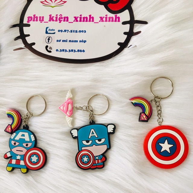 Móc khoá siêu anh hùng