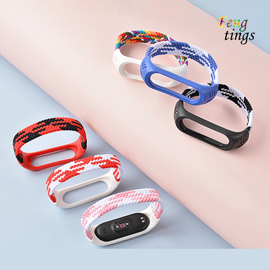 Dây đeo thay thế chất liệu nylon dành cho Xiaomi Mi Band 3 / 4 / 5 / 6 / Nfc