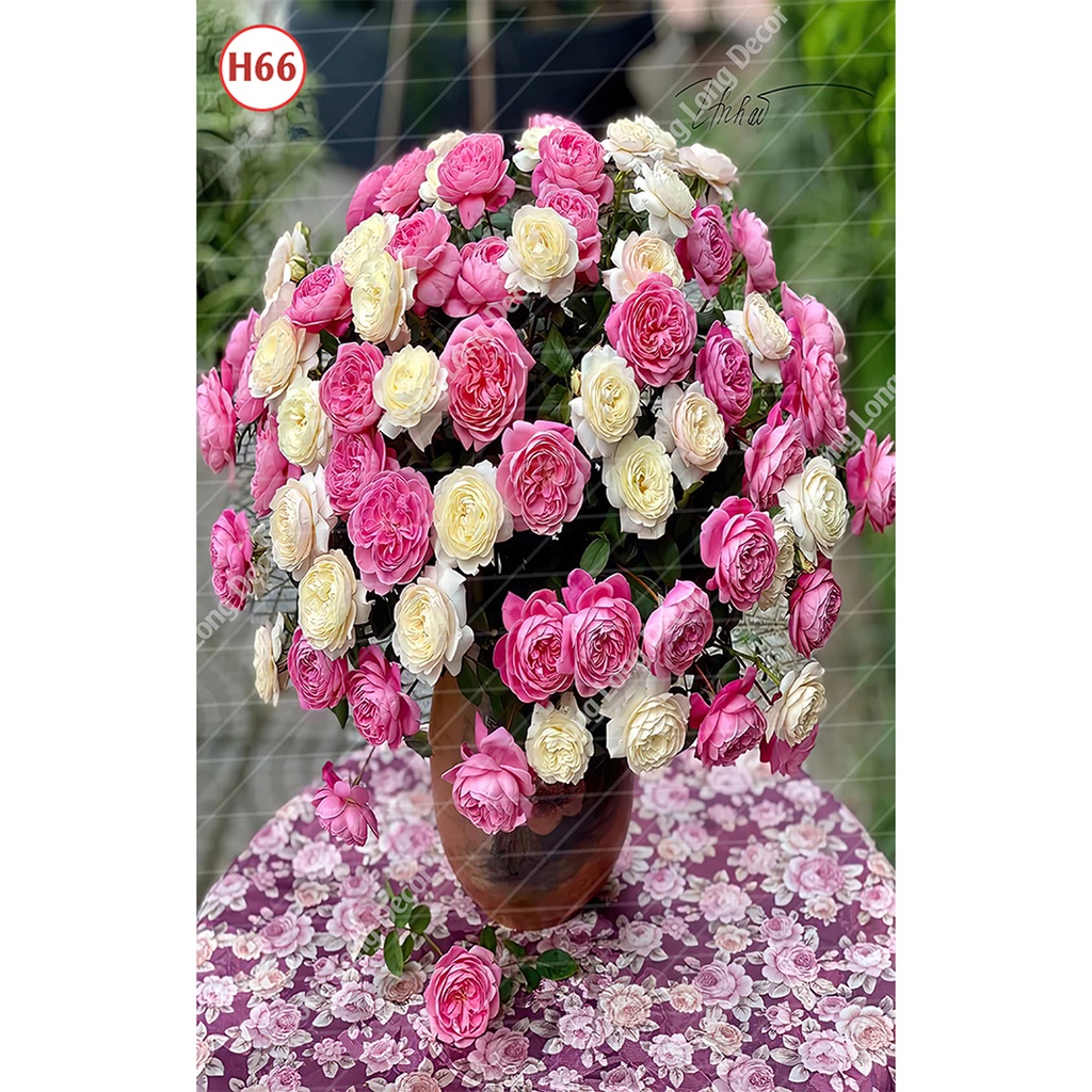 Tranh Dán Tường Lọ Hoa Nhiều Mẫu Đẹp - Có In Theo Yêu Cầu- Tranh 3d Trang trí nhà cửa -2