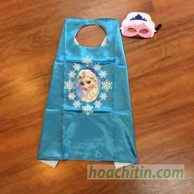 Áo choàng mặt nạ Elsa